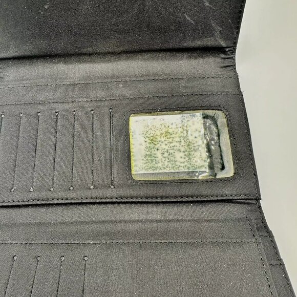 Unbranded Wallet Boston Terrier Photo Embellished Bling Checkbook Cards Coins - Picture 5 of 7